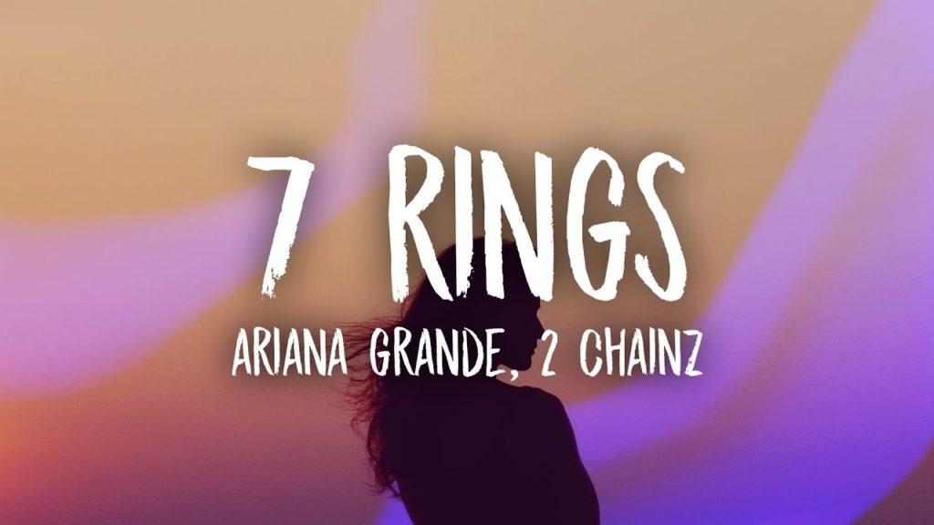 lyrics of 7 rings