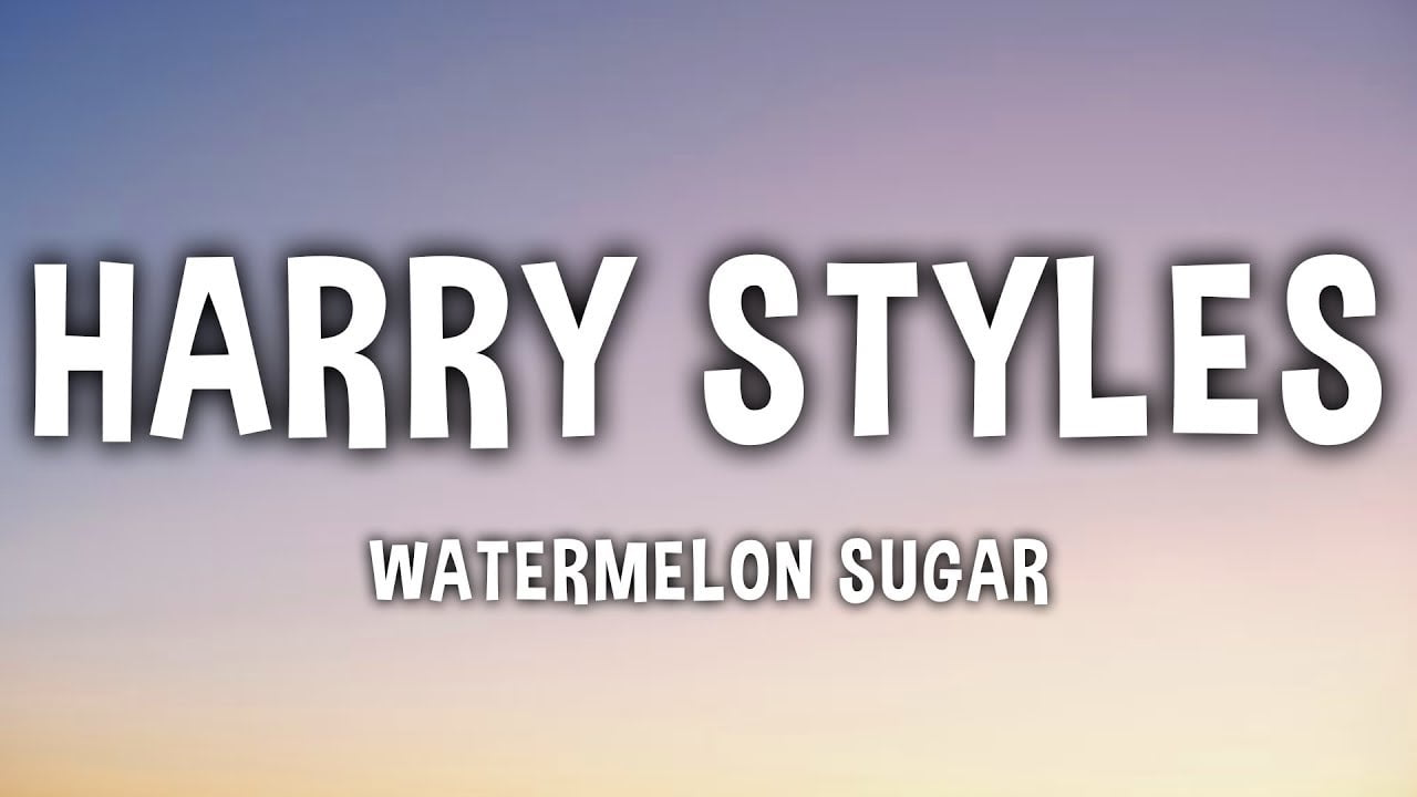 watermelon sugar lyrics