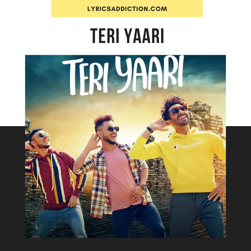 MILLIND GABA - TERI YAARI LYRICS