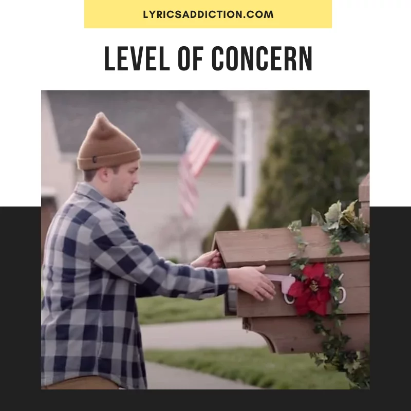 TWENTY ONE PILOTS - LEVEL OF CONCERN LYRICS