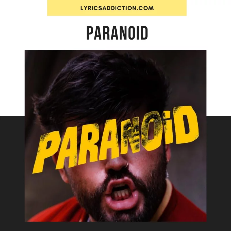 GASHI - PARANOIDE LYRICS