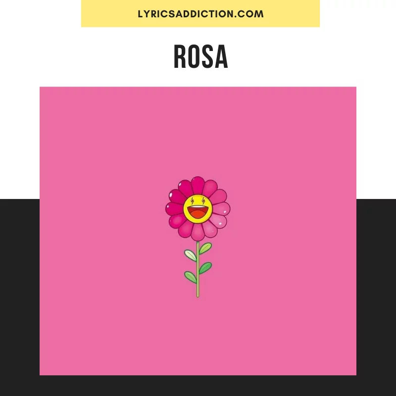 J BALVIN - ROSA LYRICS