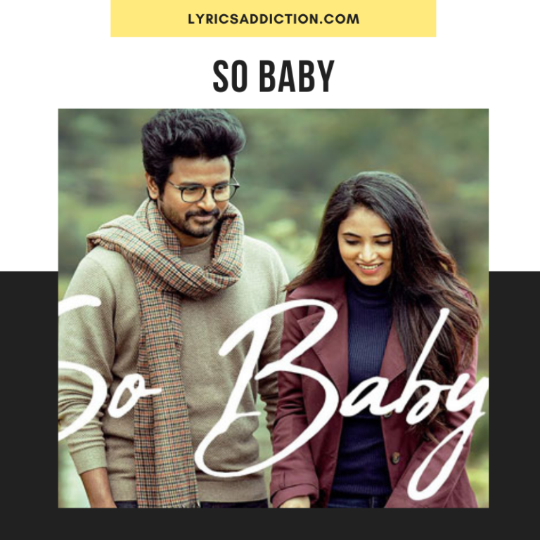 SO BABY LYRICS DOCTOR LYRICS ADDICTION
