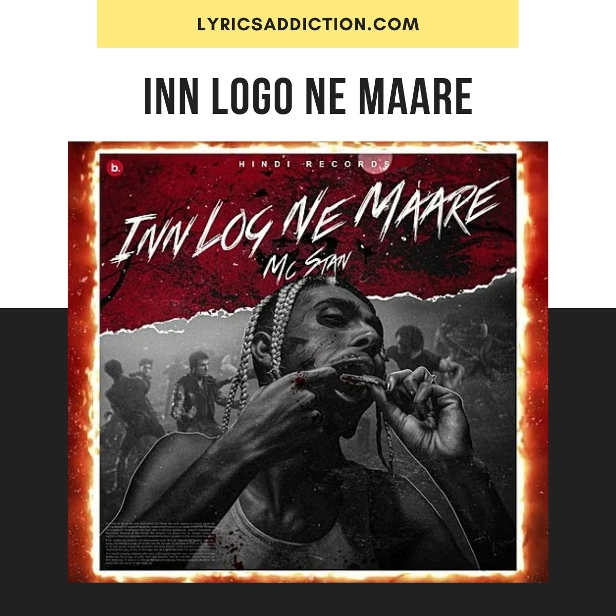 MC STAN - Inn Log Ne Maare: lyrics and songs